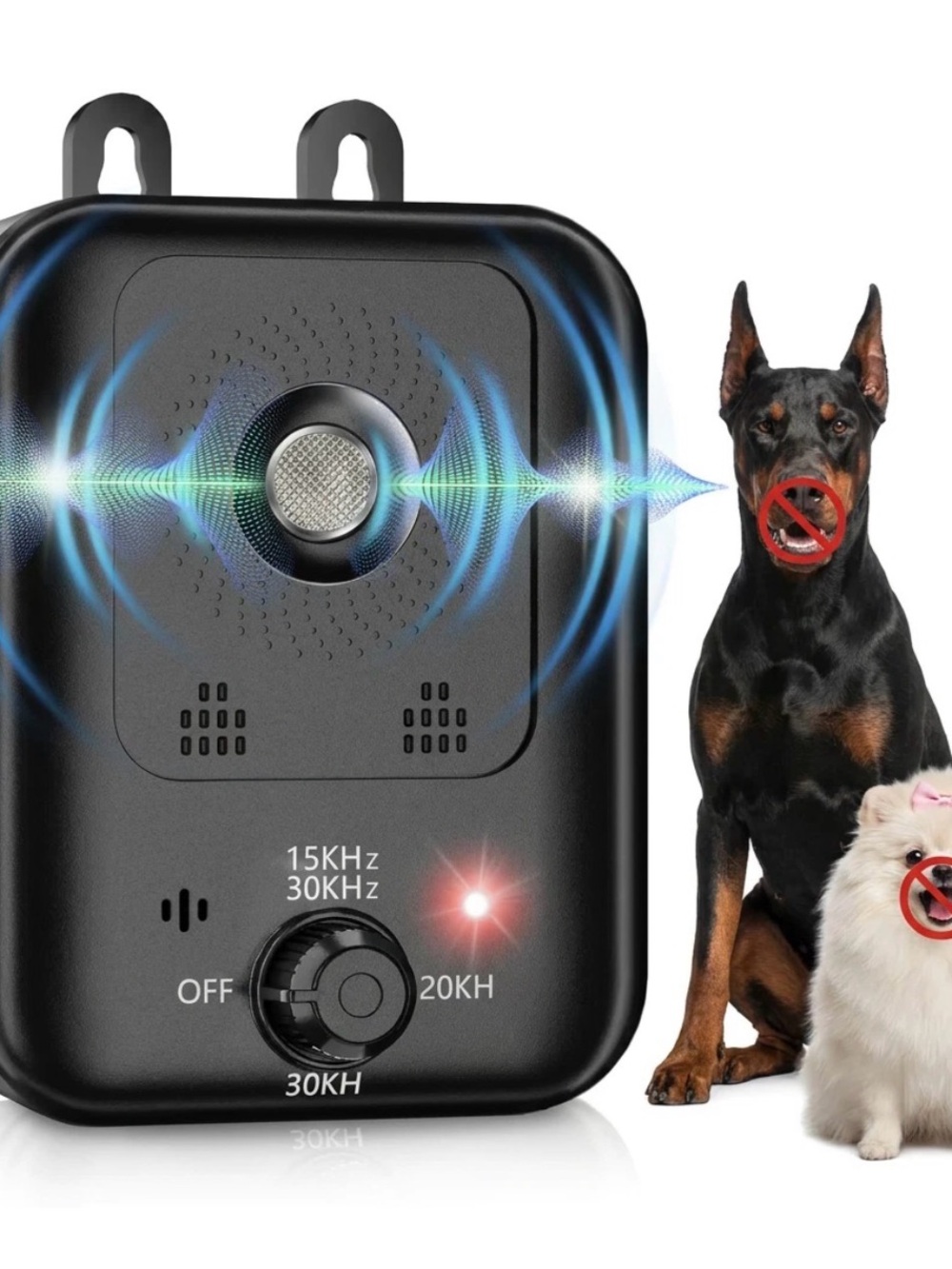 Dog Anti Barking Devices, Auto Barking Control Devices with 3 Modes Rechargeable